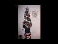 1980s and 1990s christmas trees with nostalgic music