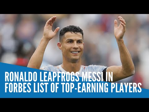 Ronaldo leapfrogs Messi in Forbes list of top-earning players