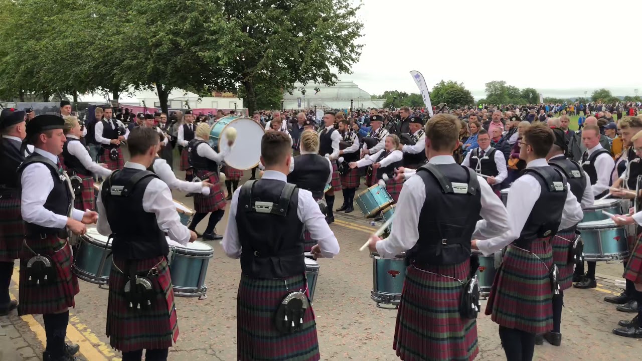 World pipe band championships 2018 YouTube