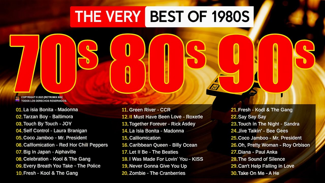 Las Mejores Canciones De Los 80 y 90 - Musica De Los 80 y 90 En Ingles - Grandes Exitos 80 y 90