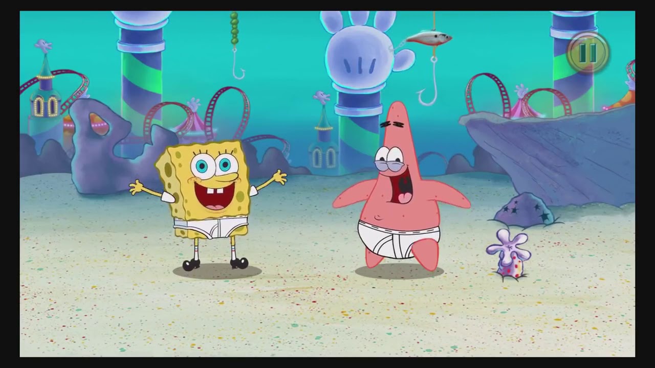 SpongeBob's Game Frenzy Games for Kids part 1 YouTube