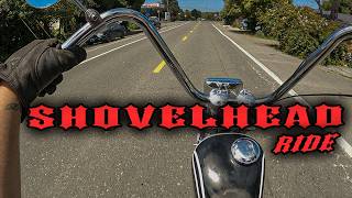 Shovelhead Chopper Ride | Jockey Shift