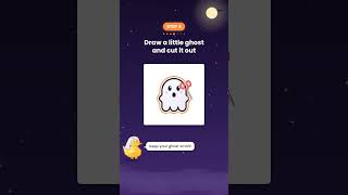 👻 Spooky Ghost Pop-Up Card | Easy Halloween Craft for Kids (No Printer!)