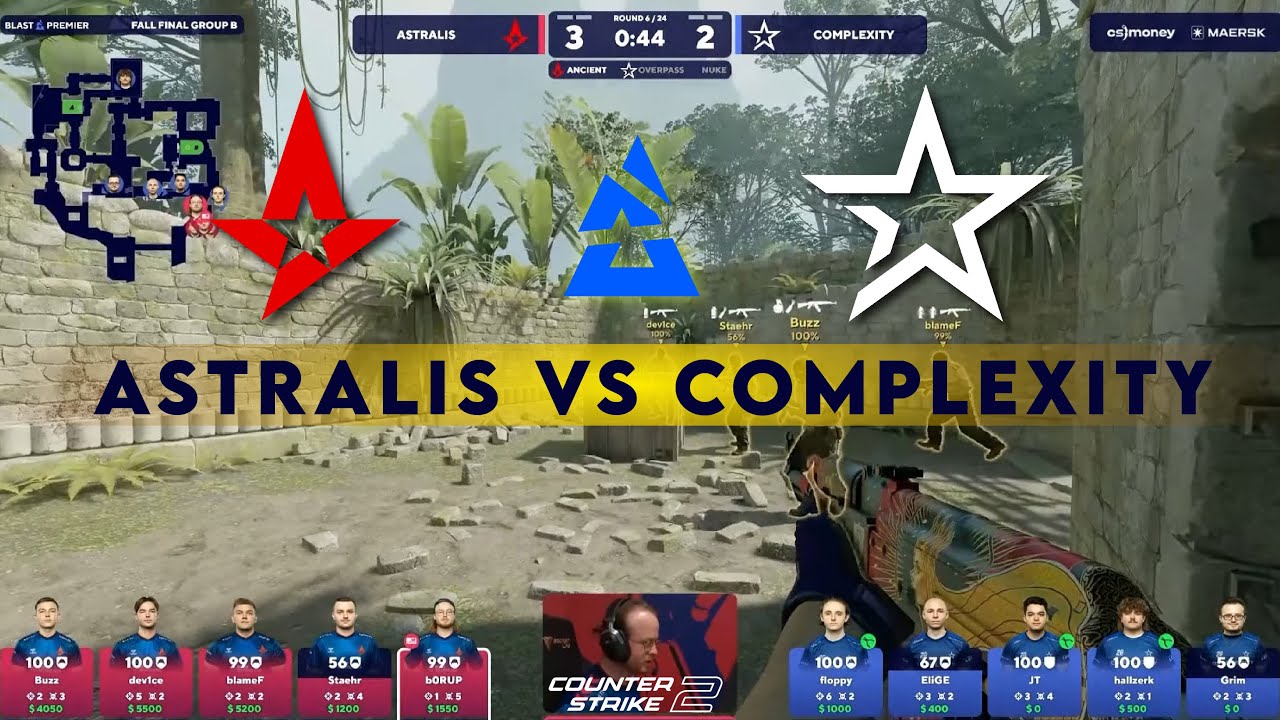 Astralis vs Complexity - HIGHLIGHTS - BLAST Premier Fall Final 2023 | CS2