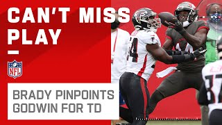 TB12 Lobs a Perfect TD Pass Right into Chris Godwin's Hands
