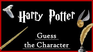 Harry Potter Quiz | Guess The Characters with images ⚡🎬  | Trivia Test