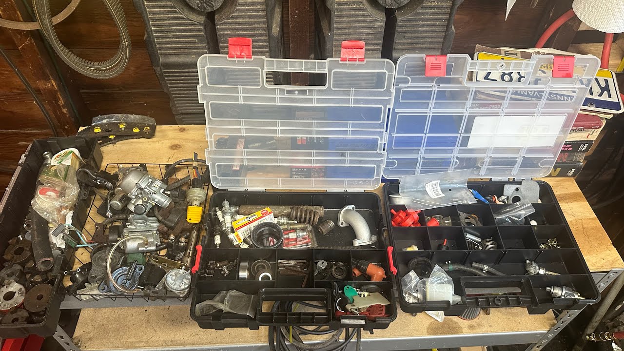 Small engine repair shop parts and hardware you should keep on hand. 