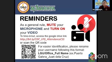 Day 1: Enhancing Capacities on Local Development Planning Database