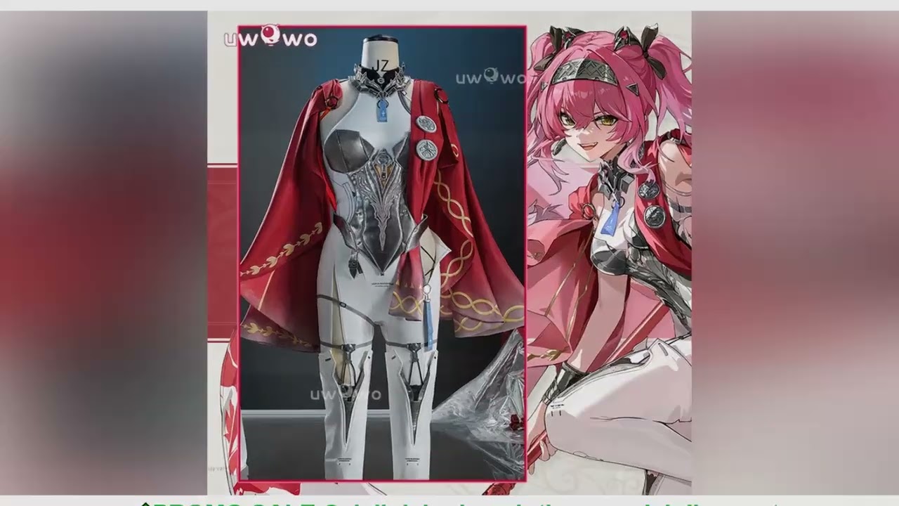 UWOWO Lupa Cosplay Collab Series:Game Wuthering Waves Lupa Cosplay Costume S-2XL Halloween Costume