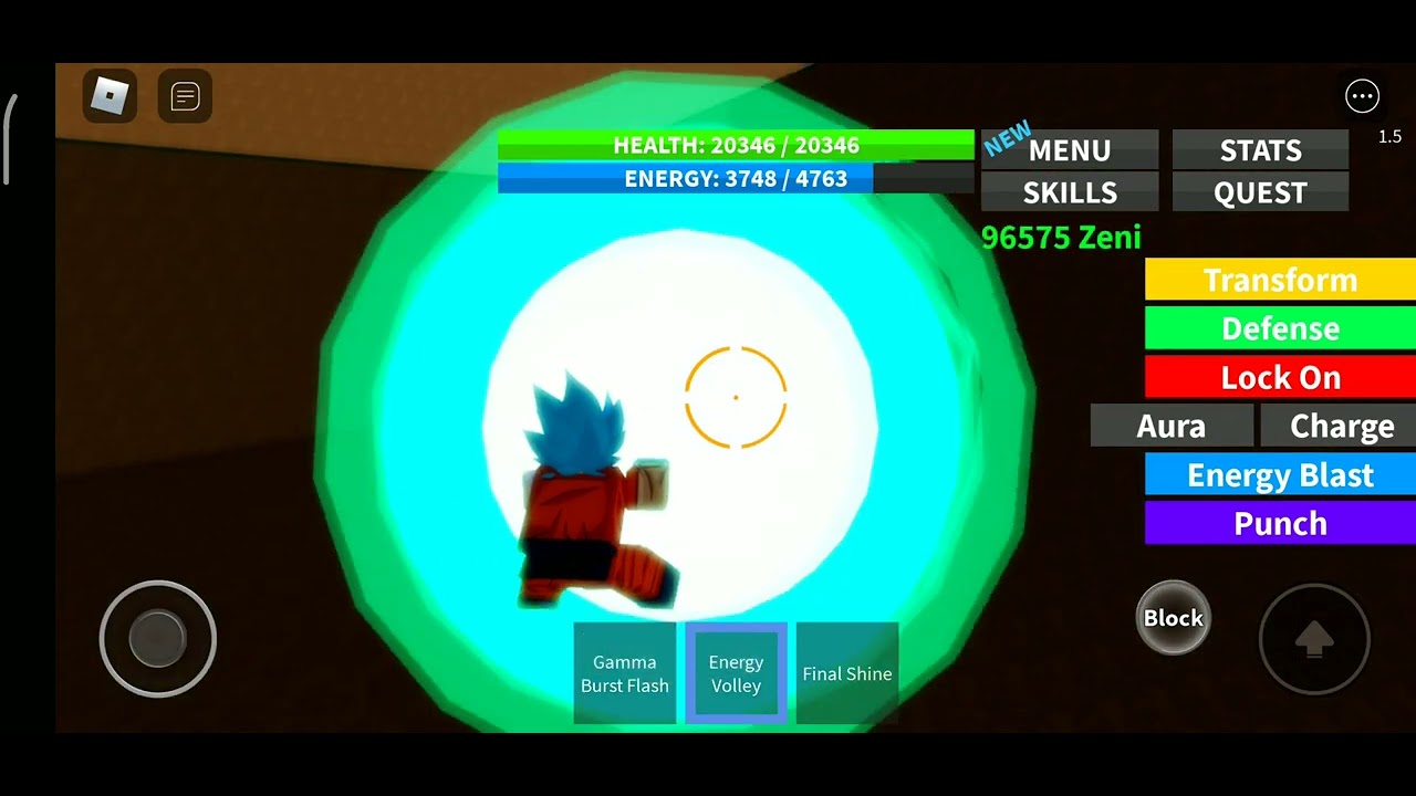 finally got ssj blue grinding for ssjb kaioken will make part 2 (ROBLOX