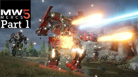 Dropping in 3..2..1..MechWarrior 5: Mercenaries Campaign Playthrough - Part 1