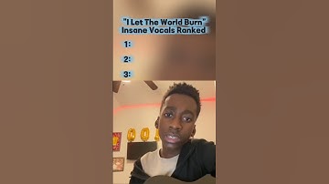 I Let The World Burn - Insane Vocals Ranked 🎤🤯 #cover #lettheworldburn