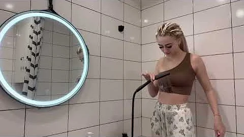 DRY VS. WET | my new top. isn't it very transparent?