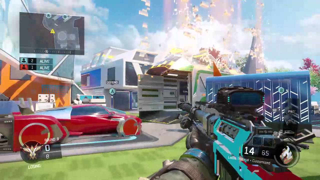 Black Ops 3 Clan War! Tim3less vs BuRB 3v2!!!