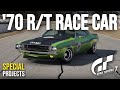 GT7 | 1970 Dodge Challenger R/T Race Car Build Tutorial | Special Projects