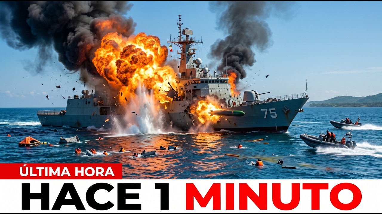 EEUU hunde una fragata iraní: la guerra ya salió de Ormuz