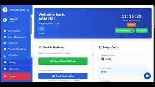 How Staff Can Request and End Breaks in AttendanceGM | Step-by-Step Tutorial screenshot 4