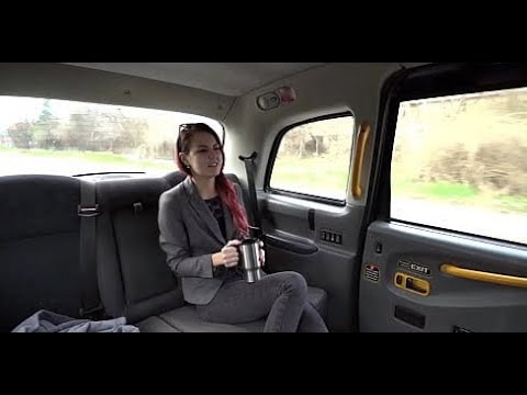 FAKETAXI- She asks the taxi driver for help to warm up in the cold