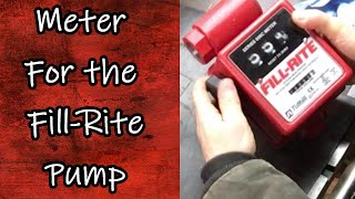 Meter For the Fill Rite Fuel Pump