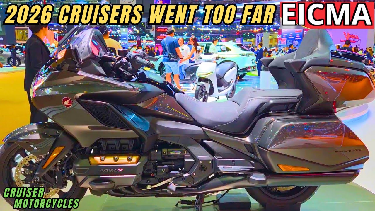 Круизные мотоциклы 2026 года — это нечто невероятное! Эти байки изменили ВСЁ!
