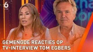 Gemengde reacties op TV-interview Tom Egbers| SHOWNIEUWS