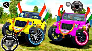 Modified Mahindra Thar😈 Games:Indian Blue Thar ( Indian Cars Simulator 3D ) An  Indian Cars #2025 screenshot 5