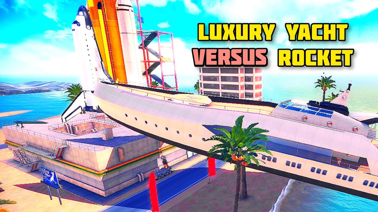 LUXURY YACHT DESTROYING ROCKET | NEW OFF THE ROAD 1.10.1 OPEN WORLD DRIVING GAME