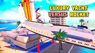 LUXURY YACHT DESTROYING ROCKET | NEW OFF THE ROAD 1.10.1 OPEN WORLD DRIVING GAME screenshot 5