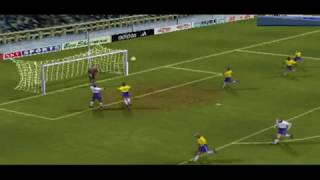 Fifa 2001 On Psx Emulator For Pc - England 4-0 Brazil All Goals By Andy Cole
