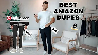BEST AMAZON DUPES | Trying lululemon ABC Dupes