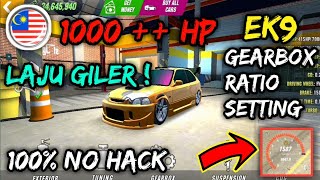 CARA SETTINGS KERETA EK9 KELAJUAN SEPERTI PELESIT CAR PARKING MULTIPLAYER (FULL SETUP) | MALAYSIA