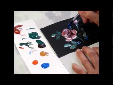 トールペイント 描き方 バラ How To Draw Rose Youtube トールペイント 描き方 バラ How To Draw Rose Youtube