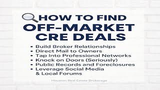 💼 How to Find Off-Market Commercial Real Estate Deals | Investor Guide 2025