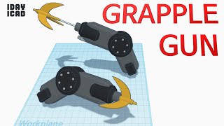 [1DAY_1CAD] GRAPPLE GUN (Tinkercad : Design / Project / Education)