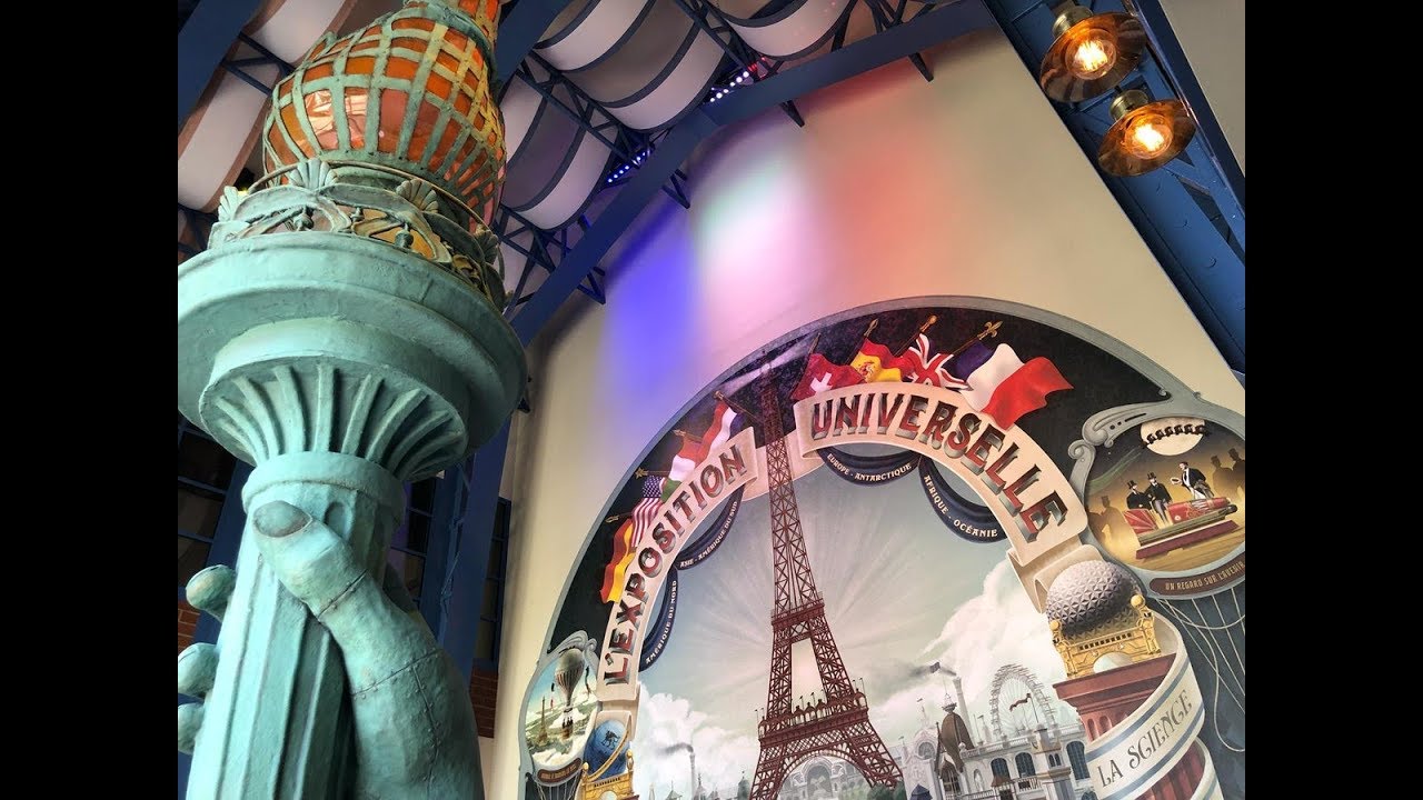 Eurosat CanCan Coaster - Wartenschlange - Queue Walkthrough