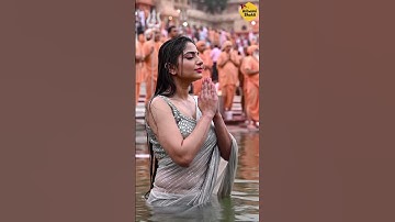 mahakumbh 2025 ✨ | har har mahadev 🕉 | devotional bhakti status video | #shorts #viral #mahakumbh
