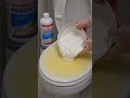 Yellow toilet seat? Make it white again 😳✨ | Simple Fix #13 #chores #toilette