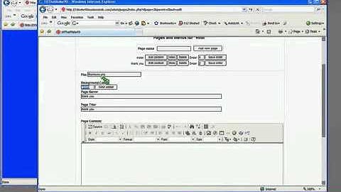 Setting up a squeeze page in 7 min!.wmv
