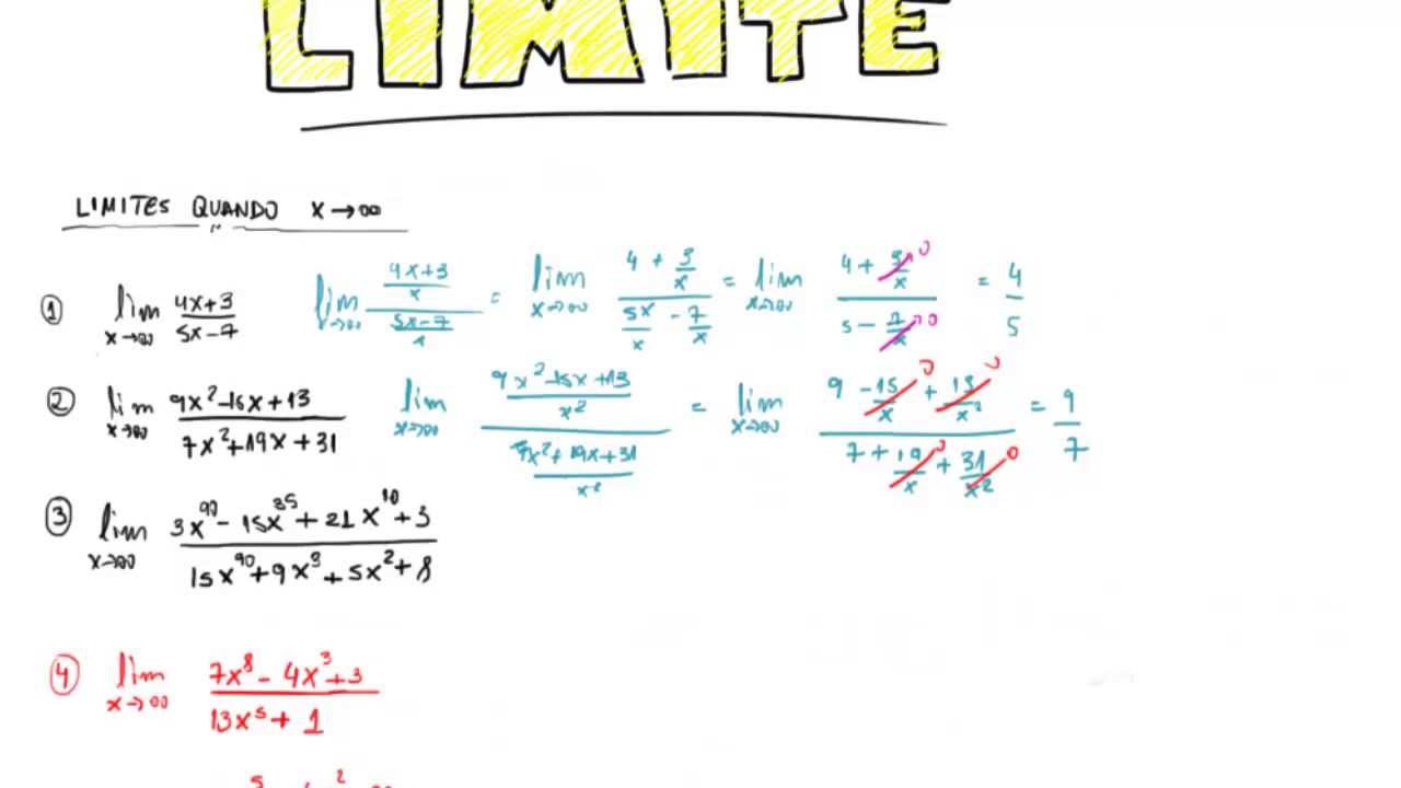 C lculo Limite Parte VI Limites Quando X Tende Ao Infinito YouTube c-lculo-limite-parte-vi-limites-quando-x-tende-ao-infinito-youtube