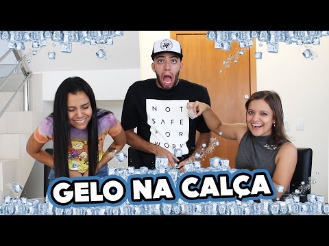 DESAFIO DO GELO NA CALÇA!