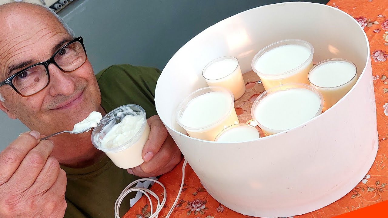 YOGURT CASERO - Como Hacer una Yogurtera en Casa 🤤