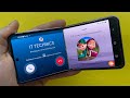 Galaxy Z Flip Split Screen Landscape Incoming Call: Google Duo vs TeleGuard