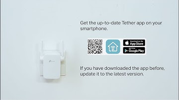 How to Set up TP-Link Range Extender RE105 via the Tether App