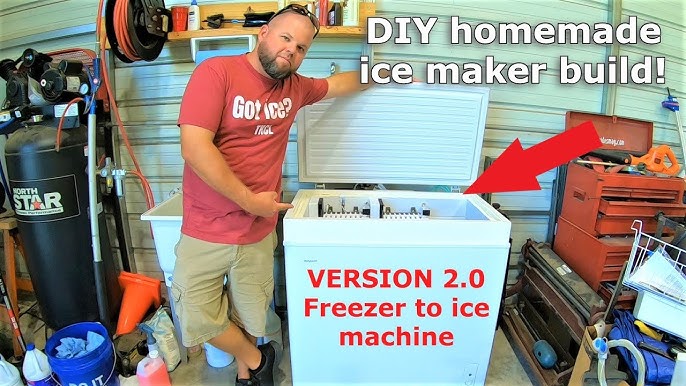 Homemade ice maker! SAVE thousands over a commercial ice maker 