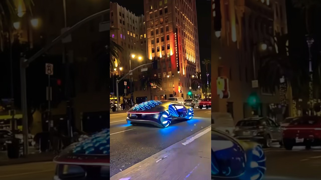 Future Modern Technology Mercedes Benz Super Sports Luxury Car 