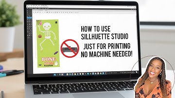 Silhouette Studio for Printing Projects Only! (No Cutting)