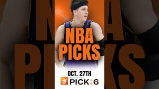 BEST NBA DraftKings Pick 6 Plays Today! 🔥 | NBA Picks &amp; Predictions | Monday 10/27/2025