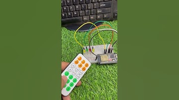 IR Remote + ESP32 +IR Sensor + Wireless Diy Project #shortsfeed #arduino #diy #tech #shorts #reels