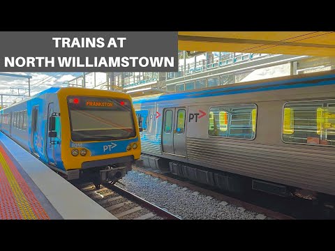 Melbourne Train Spotting 5: New North Williamstown Station