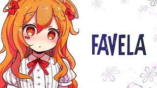 Nightcore - Favela - (Lyrics) Resimi